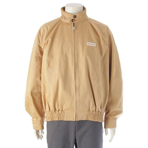 マルニ 24SS コットン ブルゾン JUMU0155UX ベージュ 46