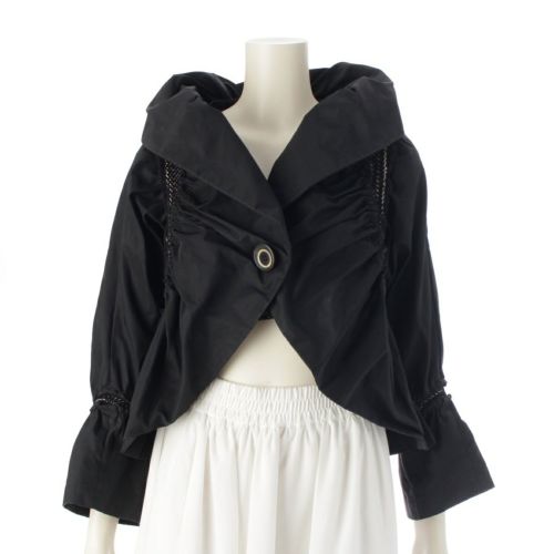 イッセイミヤケ 07年 デザイン ジャケット IM73FD501 ブラック 2