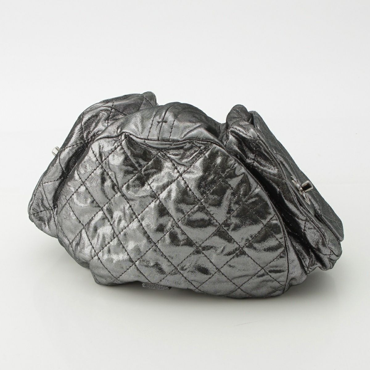 シャネル 17番台 レザー コーティング マトラッセ バックパック