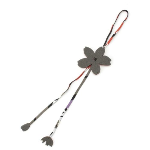 エルメス プティアッシュ トリヨンクレマンス シェブルミゾル サクラ バッグ用 チャーム アクセサリー ストラップ ブラウン オレンジ　