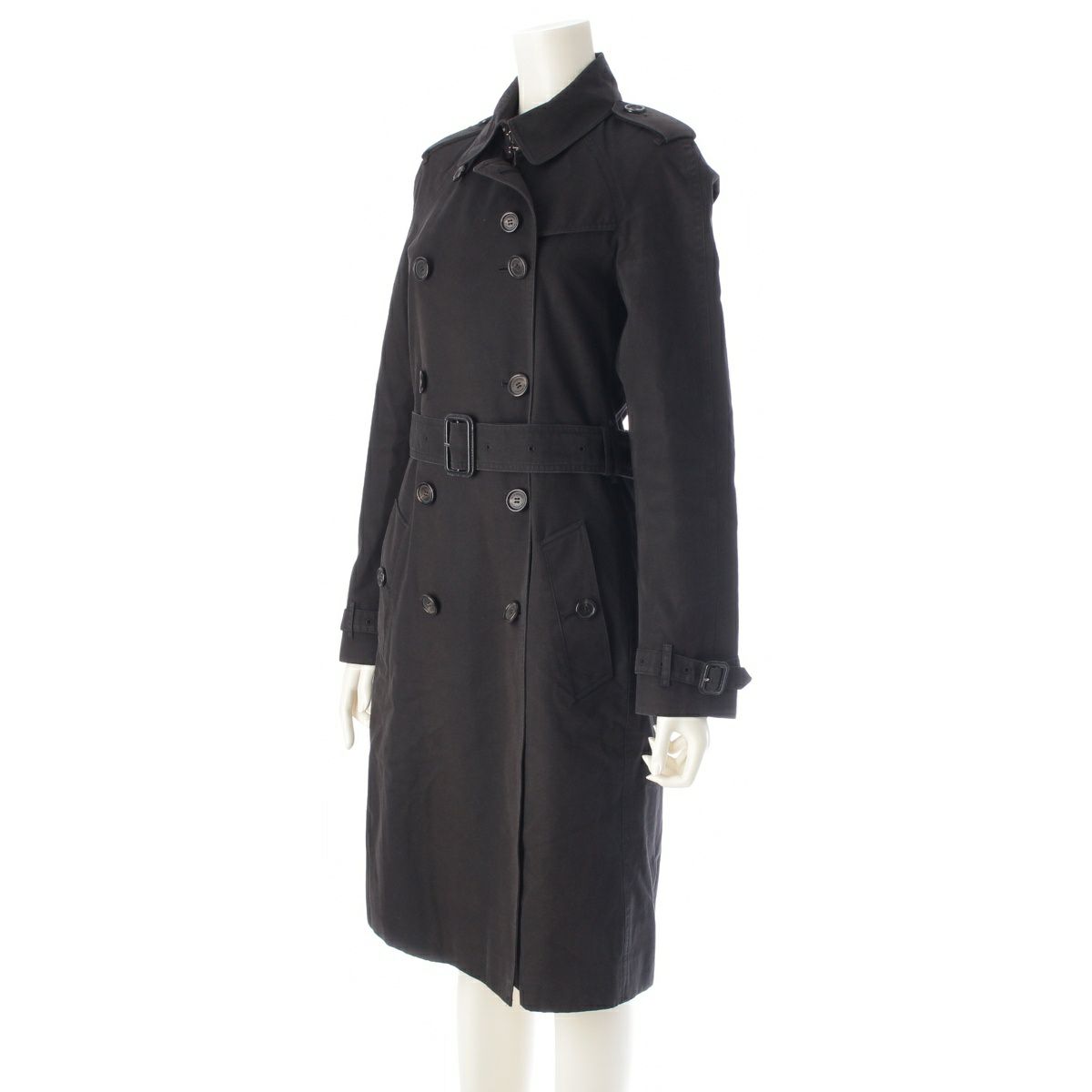 バーバリー エスタブリッシュド コットン ベルト付き トレンチコート