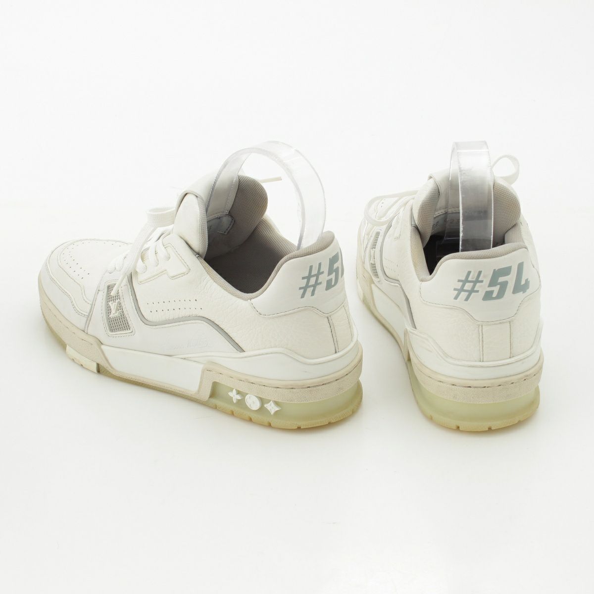 ルイヴィトン LVトレイナーライン レザー ロゴ ローカット スニーカー  