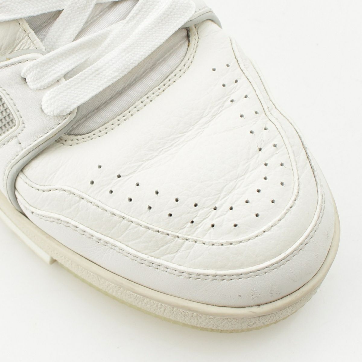 ルイヴィトン LVトレイナーライン レザー ロゴ ローカット スニーカー  