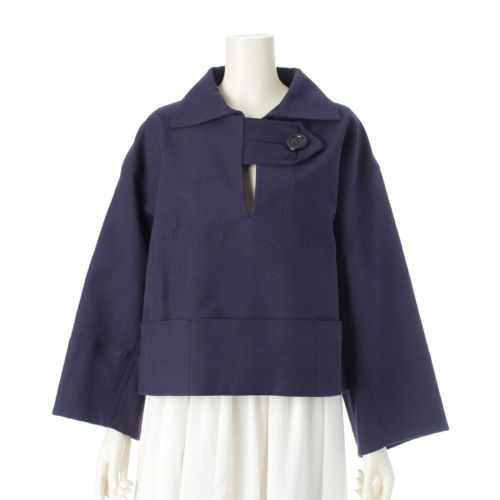 セリーヌ コットン フィービー期 プルオーバー トップス 20AN8 ネイビー 38