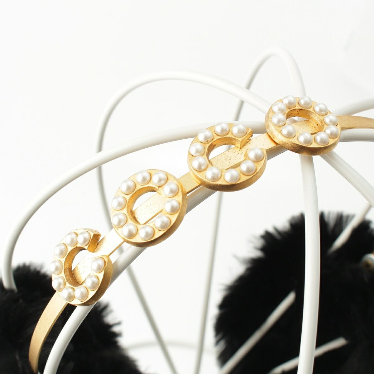 シャネル パール ココマーク イヤーマフ ブラック | 中古通販 retro.jp 