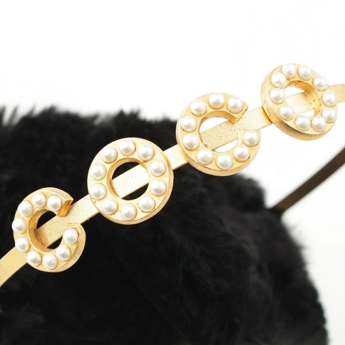 シャネル パール ココマーク イヤーマフ ブラック | 中古通販 retro.jp 