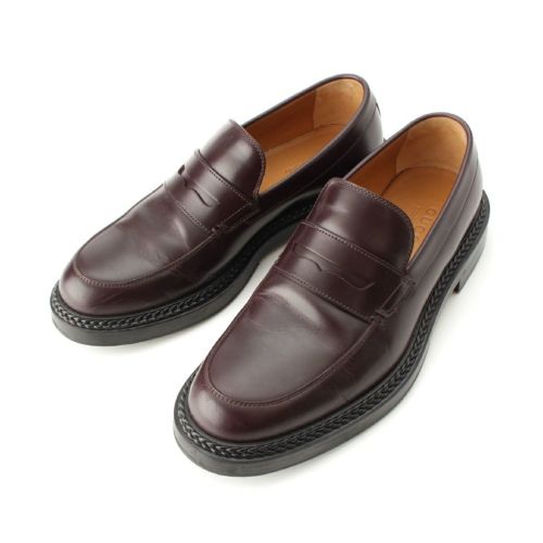 グッチ レザー ローファー シューズ 699501 ブラウン 5