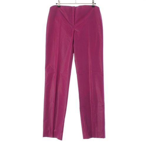 コスチュームナショナル コットン×ナイロン 切替 パンツ ボトムス パープル 40