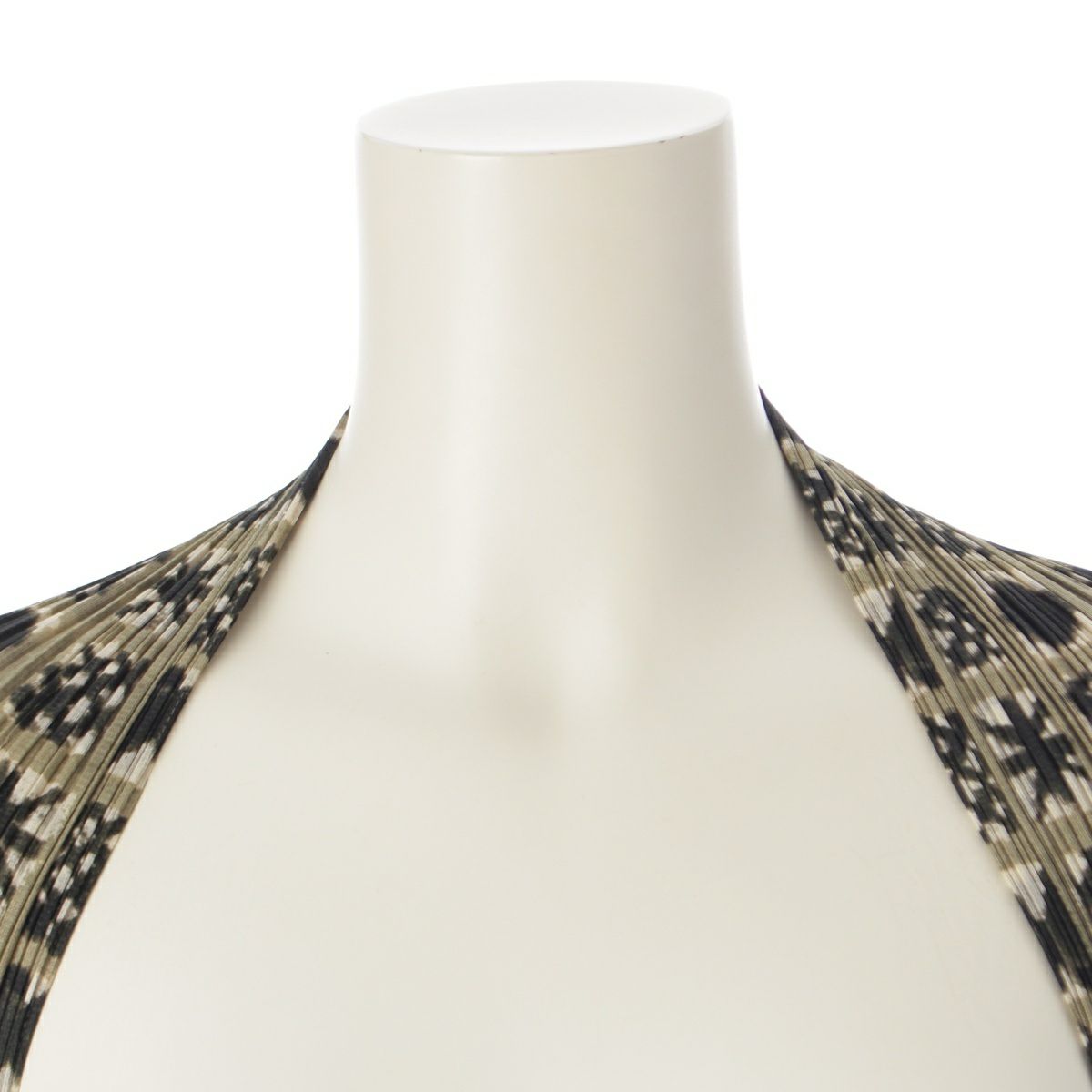 プリーツプリーズ イッセイミヤケ 幾何学柄 変形 ジャケット アウター