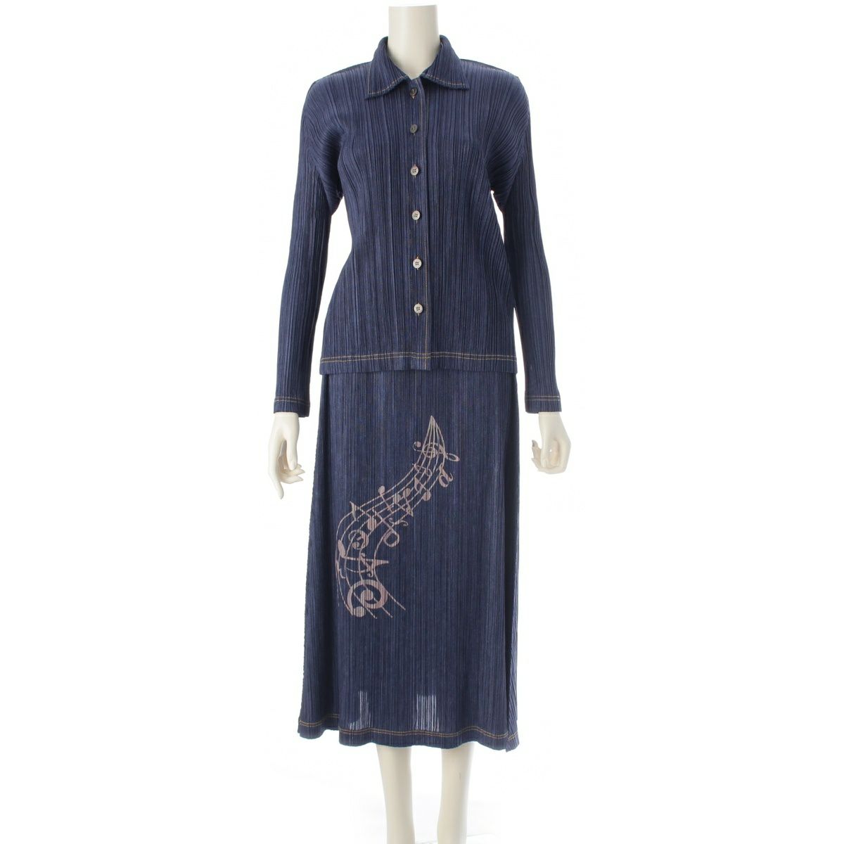 極美品△PLEATS PLEASE プリーツプリーズ イッセイミヤケ PP55-JF111  