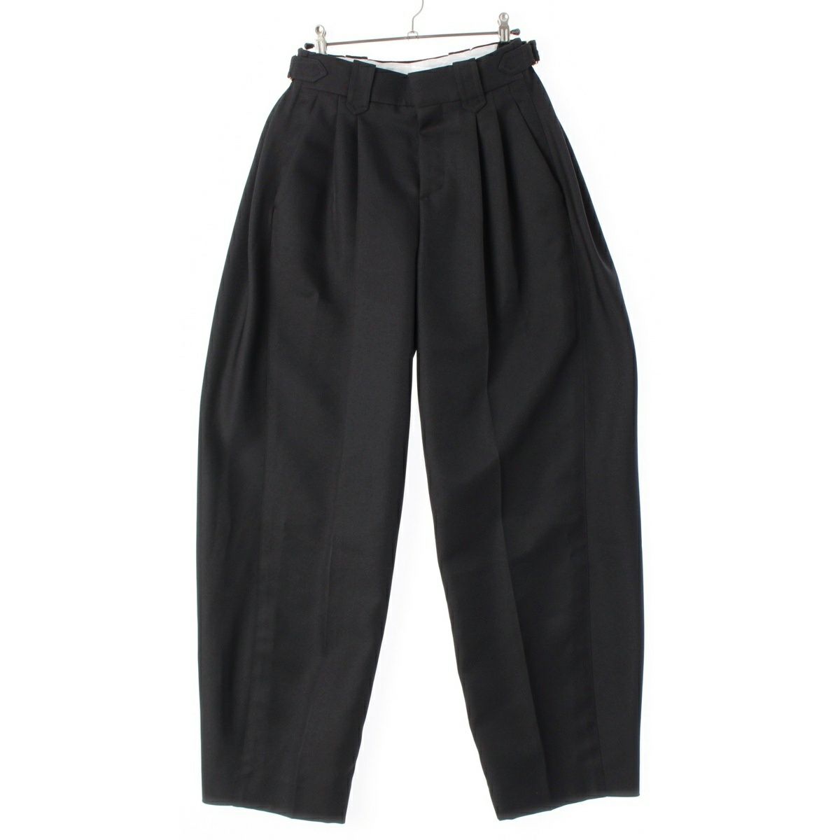 ルイヴィトン 2025 モノグラムバッチ スラックス テーラード パンツ ブラック 34