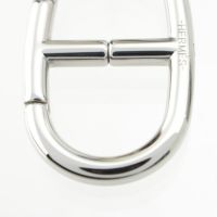 エルメス シェーヌダンクル キーホルダー キーリング シルバー | 中古