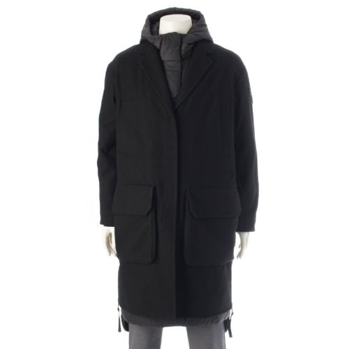 カナダグース ブランタ BRANTA ウール loro piana storm system 2WAY レイヤード ダウンコート アウター 2592LX ブラック M
