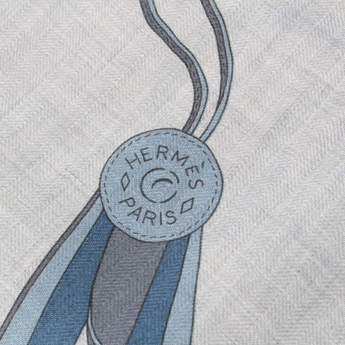 エルメス Et Gris Gris rectangle エ グリ グリ チャーム カシミヤ