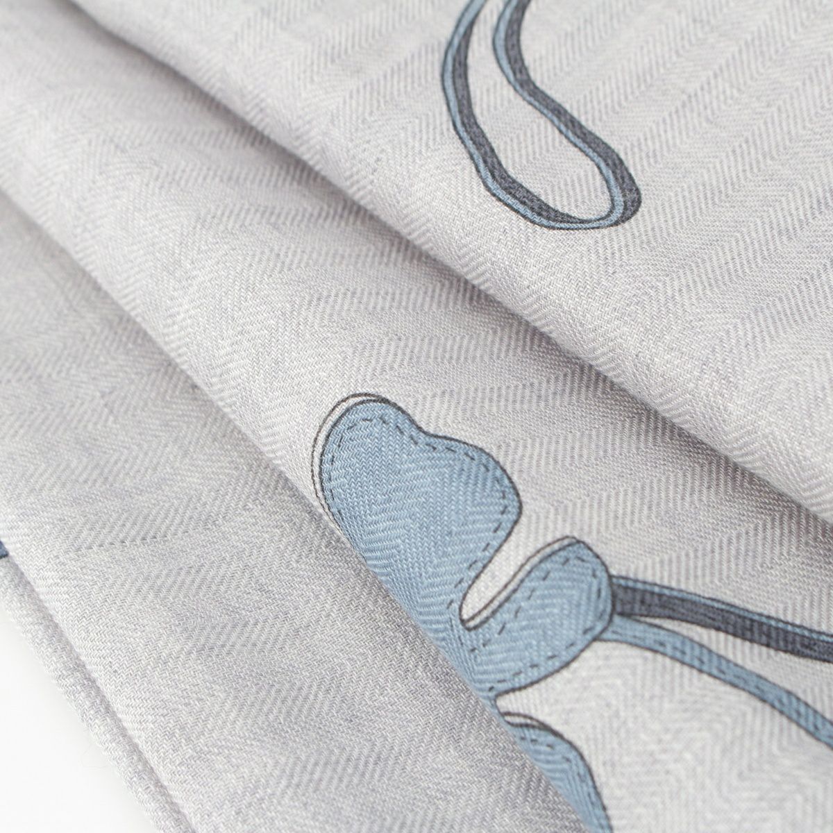 エルメス Et Gris Gris rectangle エ グリ グリ チャーム カシミヤ