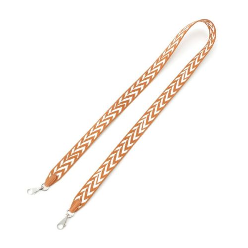 エルメス バンドリエール サングル ジグザグ ショルダーストラップ D刻印 ゴールド エクリュ