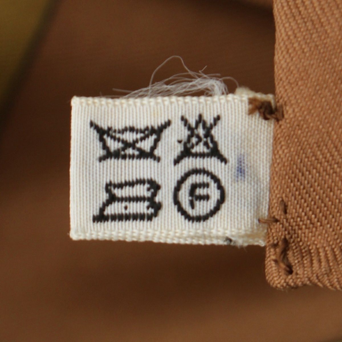 エルメス カレ90 DIES ET HORE 占星術 シルク スカーフ ブラウン