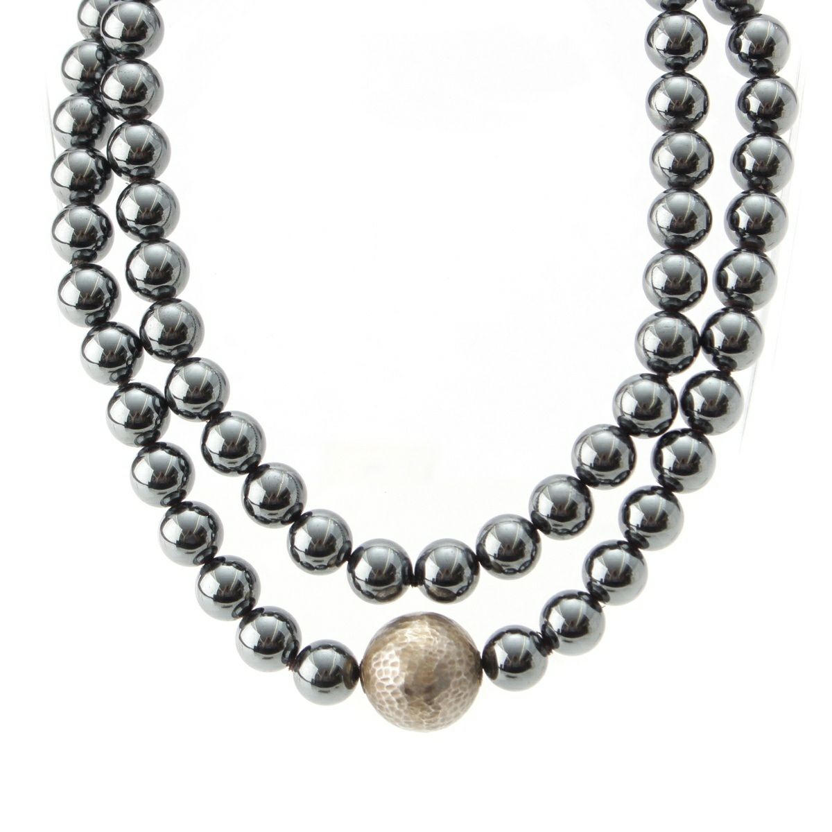 ティファニー Ag925 パロマピカソ ヘマタイト ネックレス アクセサリー シルバー 215g