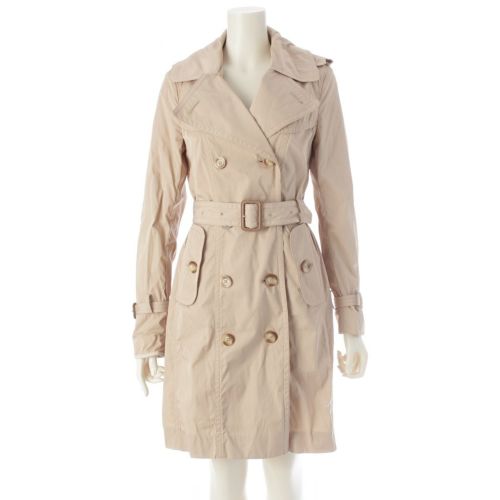 モンクレール GOBIE ロゴ トレンチコート アウター ベージュ 0