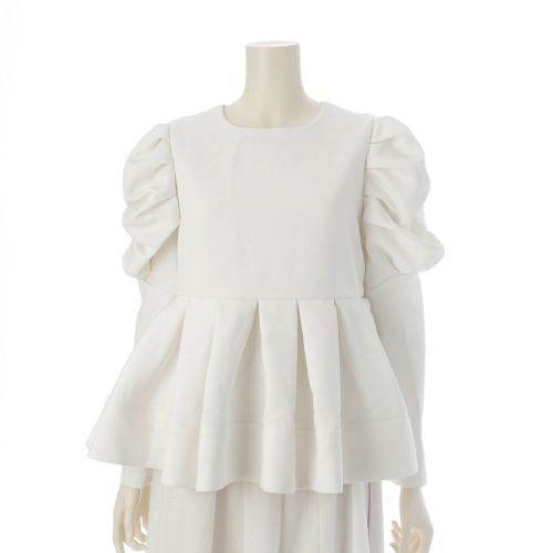 TREFLE+1 トレフルプラスワン クラウドトップス 長袖 ブラウス 230229S ホワイト 01