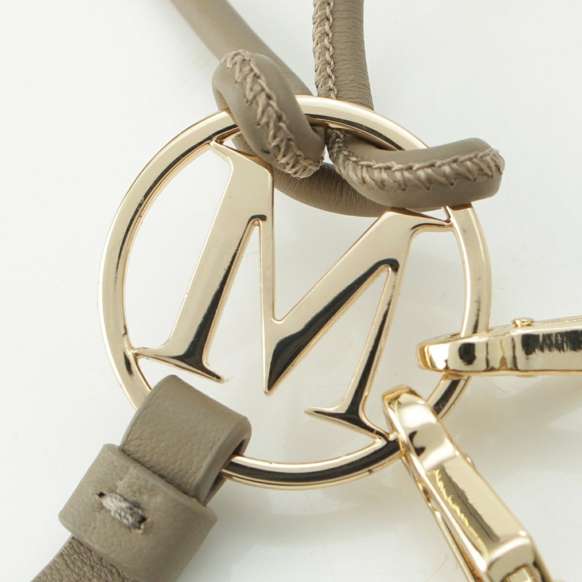 マックスマーラ 23SS カーフレザー ポーチ マルチケース ストラップ