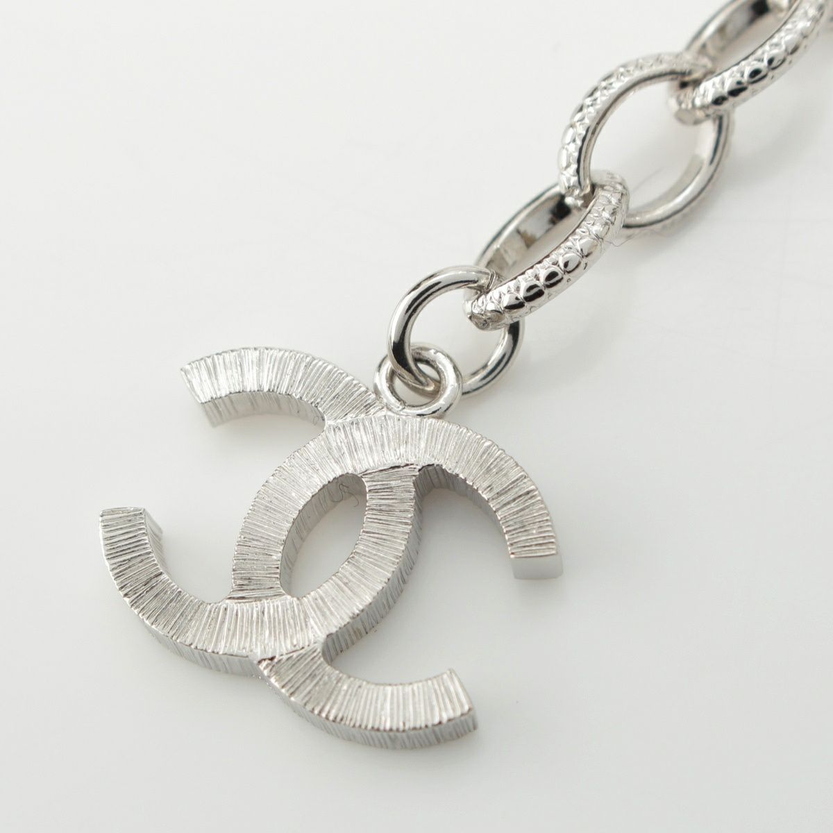 シャネル B23S ココマーク ラインストーン パール リボン ネックレス