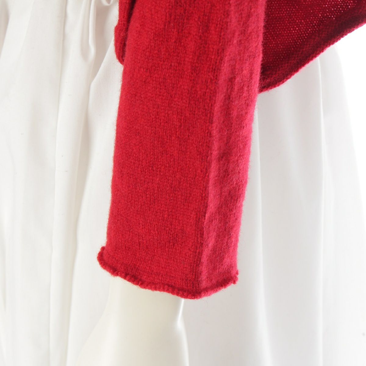 コムデギャルソン AD2003 ウール デザイン 変形 ニット カーディガン  