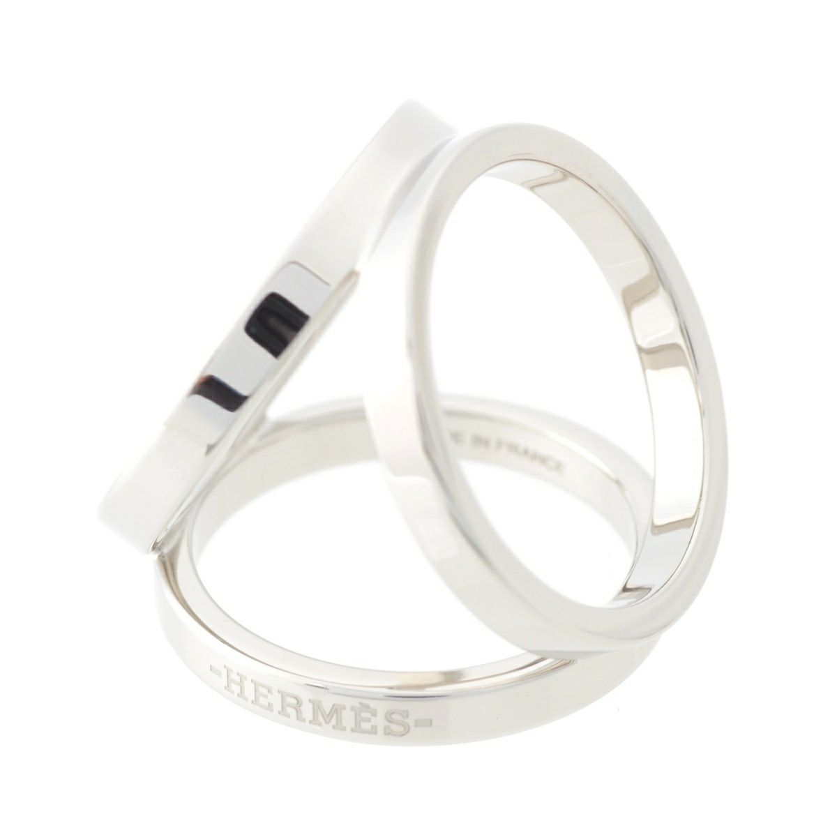 エルメス トリオ スカーフリング アクセサリー シルバー | 中古通販