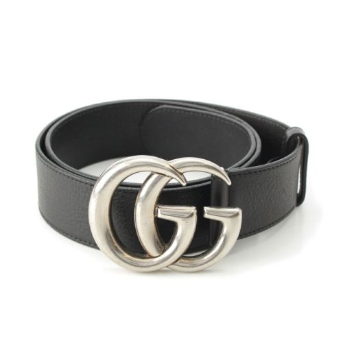 グッチ GGマーモント レザー ベルト 397660 ブラック