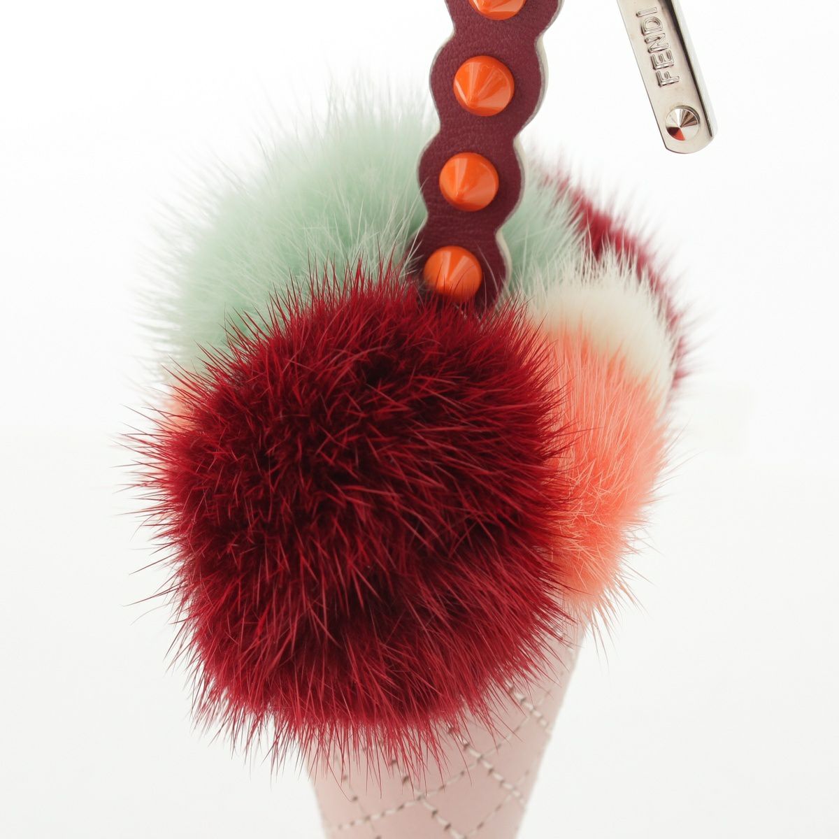 フェンディ ファー アイスクリームモチーフ チャーム アクセサリー