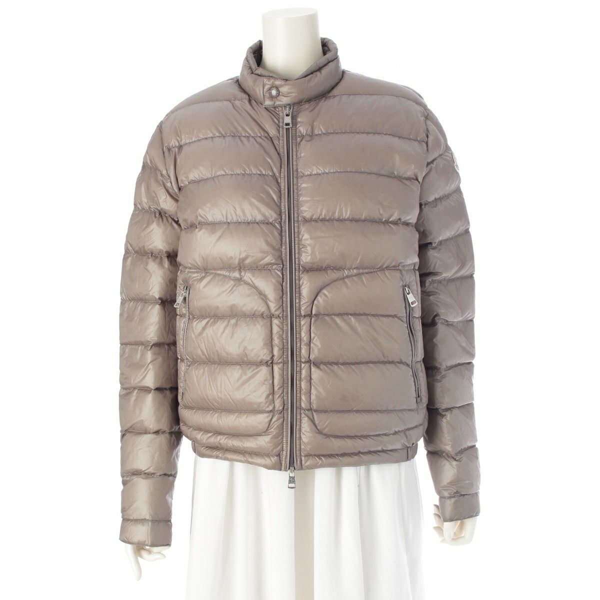 モンクレール 17年 ナイロン ACORUS ダウンジャケット アウター グレー