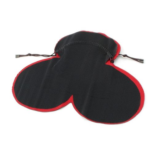 イッセイミヤケ フェット ドローストリング 巾着バッグ バッグ IF72AG141 ブラック レッド