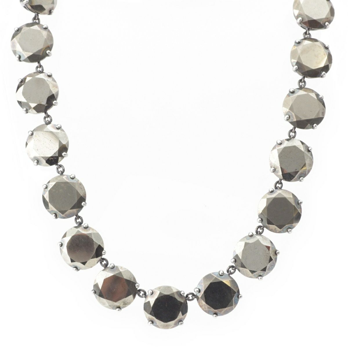 ボッテガヴェネタ Ag925 ビジュー チャーム ネックレス アクセサリー シルバー