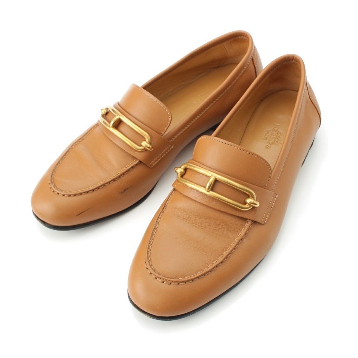 HERMES エルメス コンスタンスローファー Hロゴ エルメス 