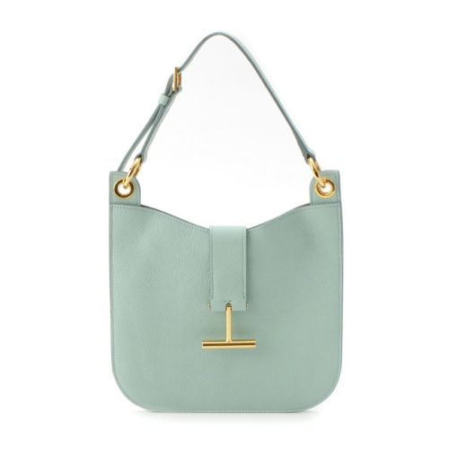 トムフォード レザー Tara 2WAY ショルダーバッグ ブルー