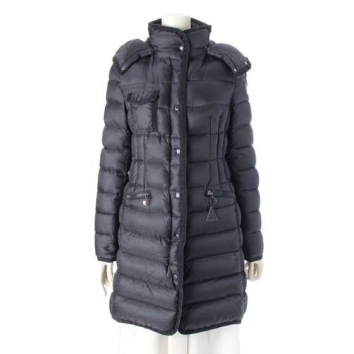 モンクレール ナイロン HERMINE エルミンヌ ダウンコート ジャケット アウター ネイビー 0