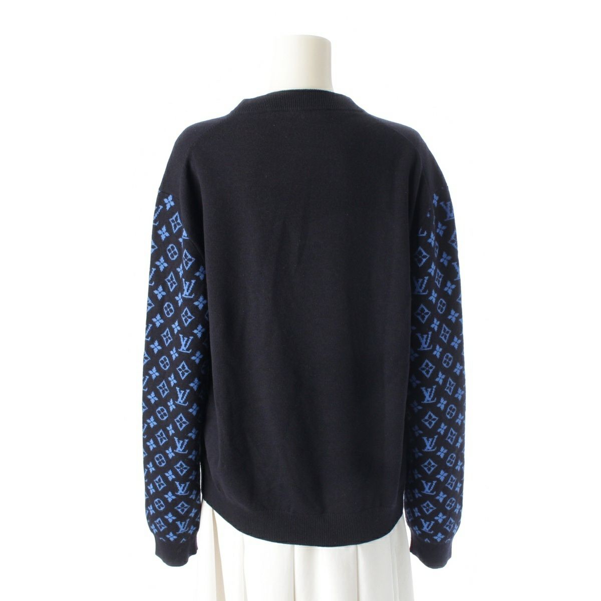 ルイヴィトン 23SS ウール カシミヤ ニット シグネチャー ロゴ LV