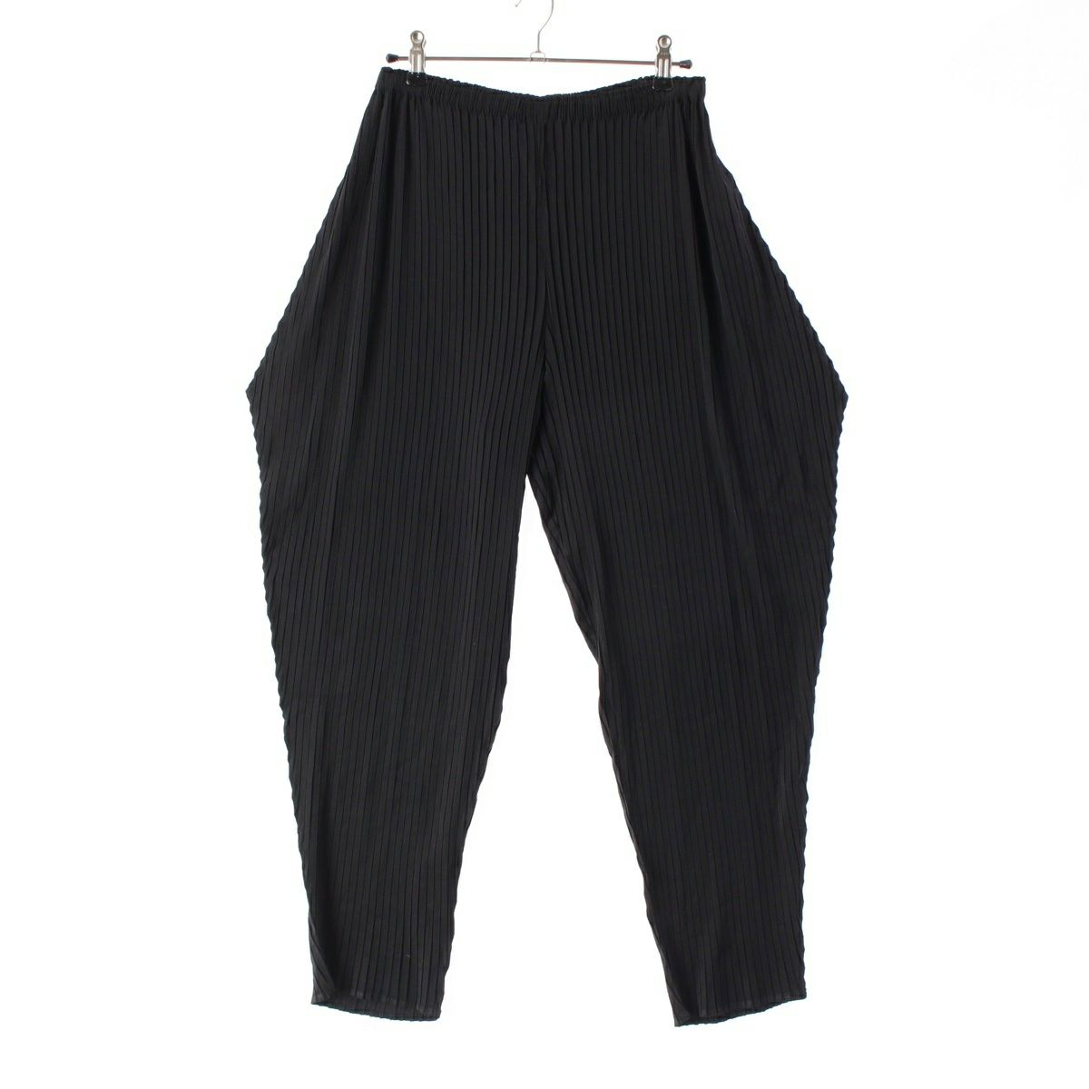 イッセイミヤケ 15AW プリーツ パンツ IM53FF148 ブラック 3
