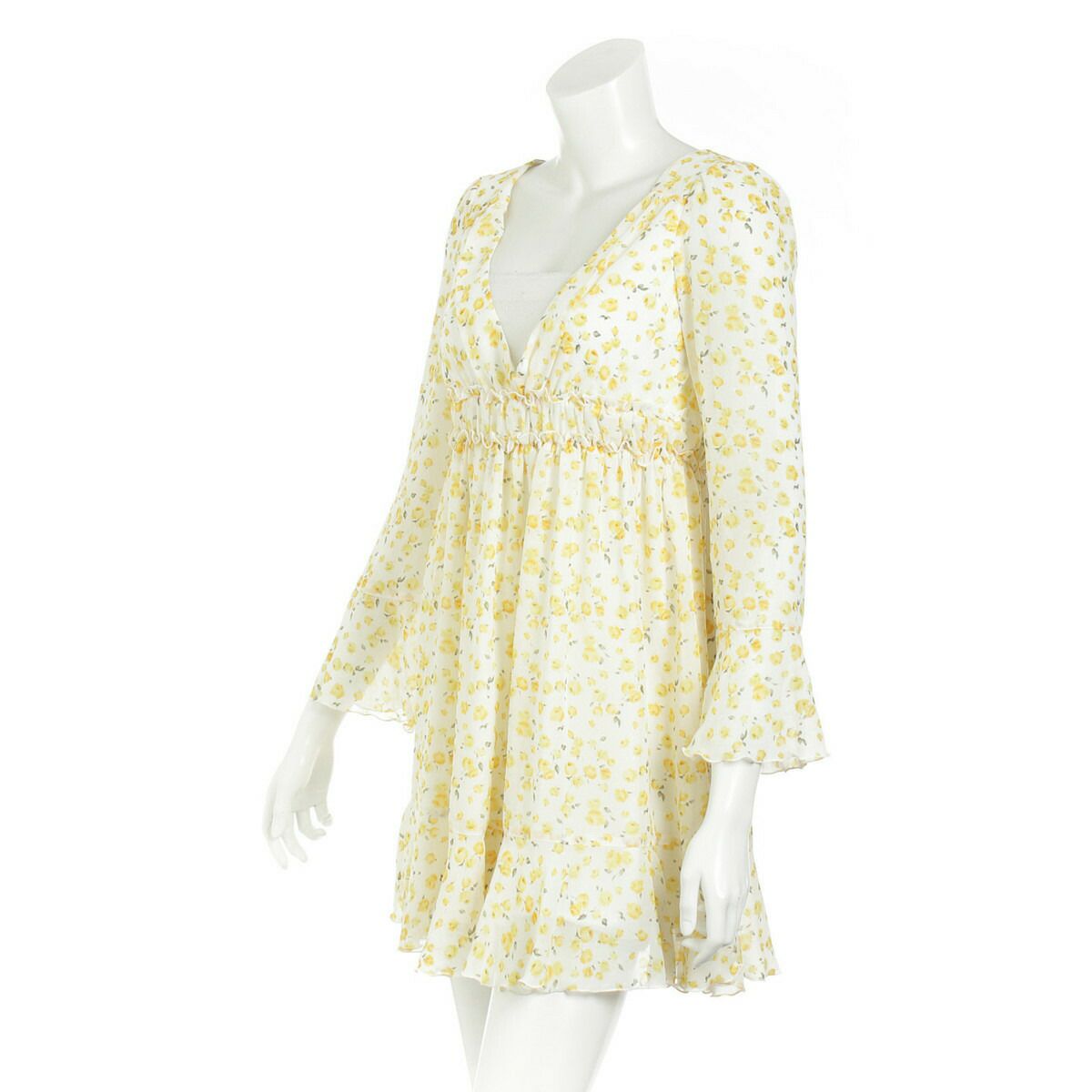 レストローズ お花柄シフォンチュニック（Mサイズ） 未使用 タグ付き