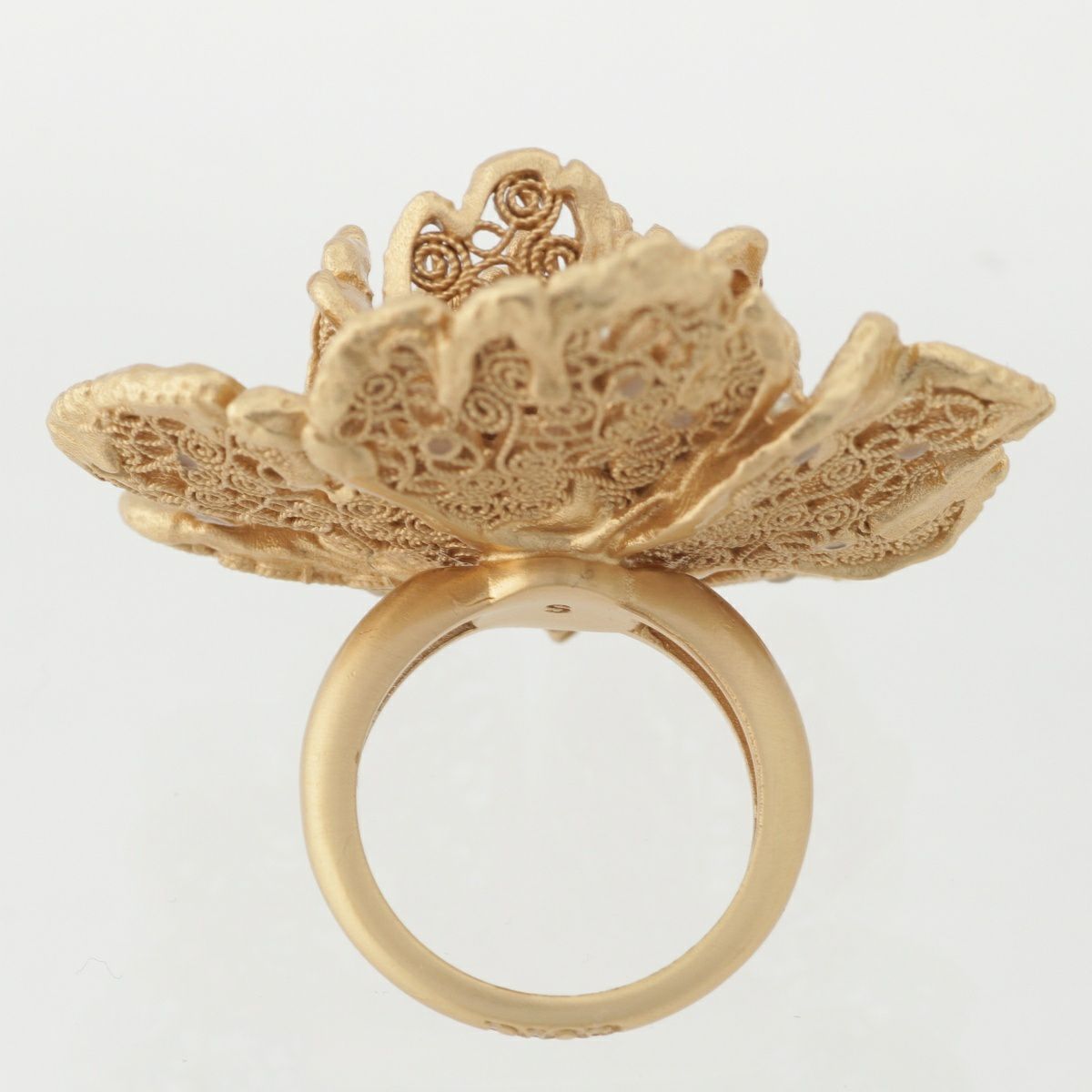 ディオール フラワー パール リング 指輪 ゴールド S | 中古通販 retro.jp