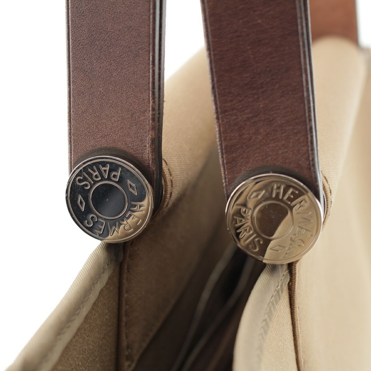 エルメス □M刻 カバックエラン39 PM トワルオフィシエxレザー  