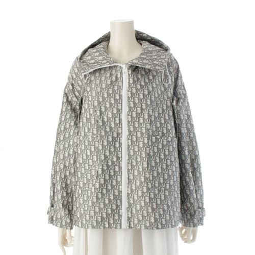 クリスチャンディオール オブリーク パーカー ジャケット 327C25A2970 グレー XS