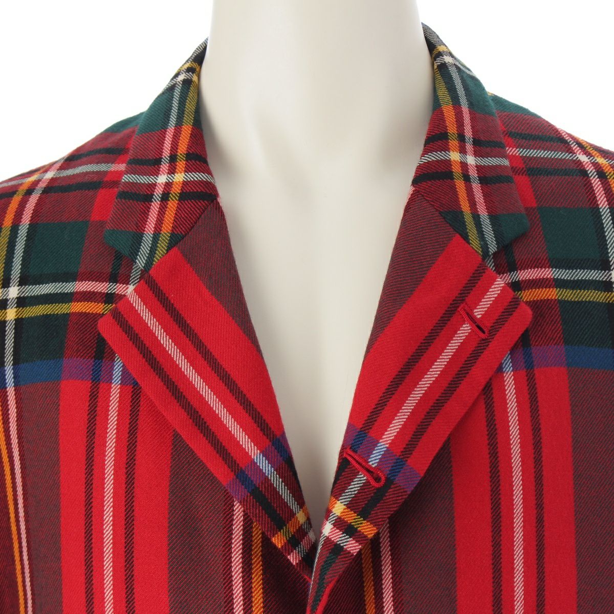 コムデギャルソンオムプリュス 00AW AD2000 ウール タータンチェック