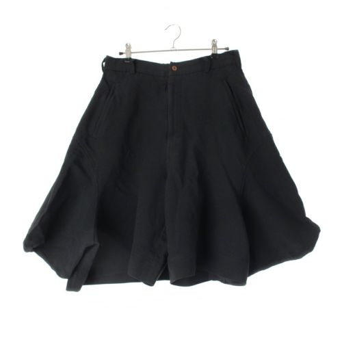 コムデギャルソン AD2014 ワイド キュロット ハーフ パンツ ボトムス GN-P018 ブラック XS