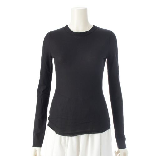 ジャンポールゴルチエ パワーネット 長袖 カットソー トップス ブラック 40