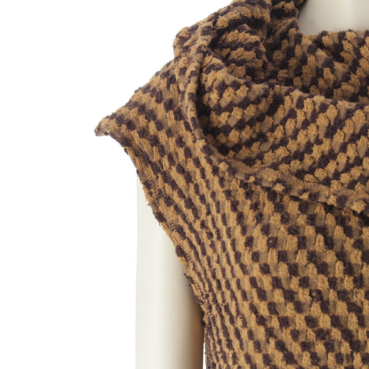 イッセイミヤケ 80s 1984年 コットン 筆タグ 変形 平面 フーデッド