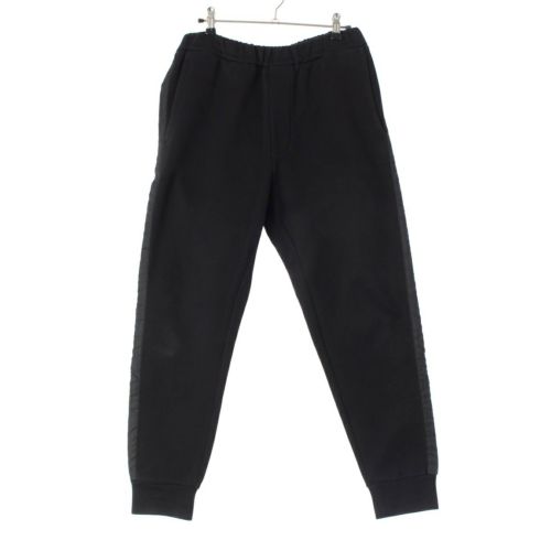 プラダ Re-Nylon サイドライン トライアングルロゴ ジョガー パンツ ボトムス UJP180 ブラック S