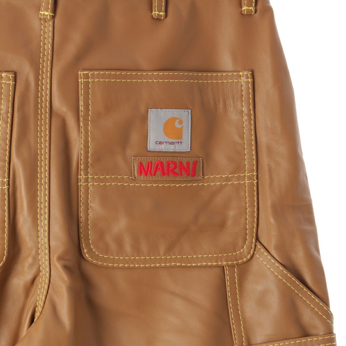 マルニ カーハート Carhartt 22AW ラムスキン レザー ペインター マルニ カーハート Carhartt 22AW ラムスキン レザー ペインター
