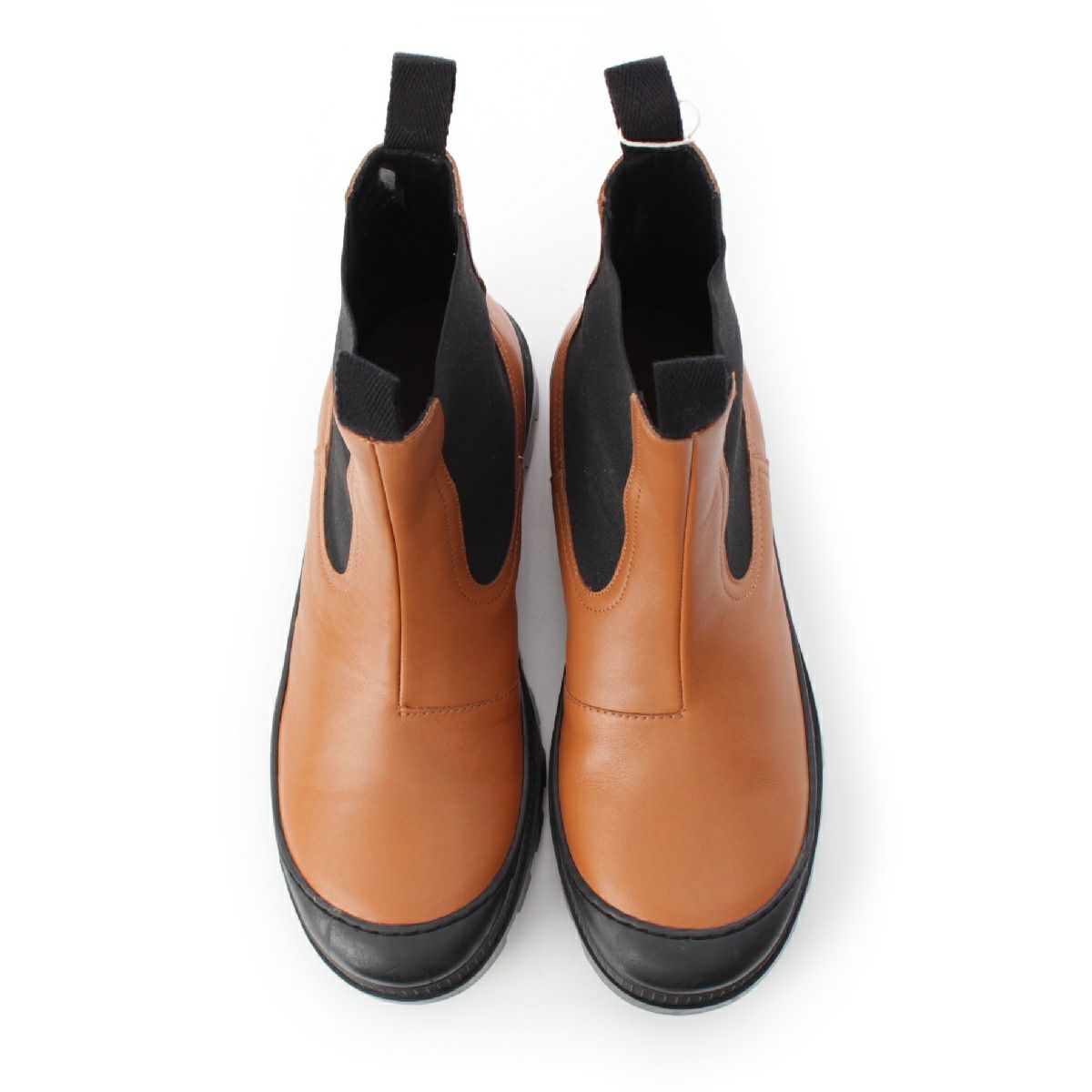 ロエベ レザー サイドゴア ボリュームソール チェルシー ブーツ