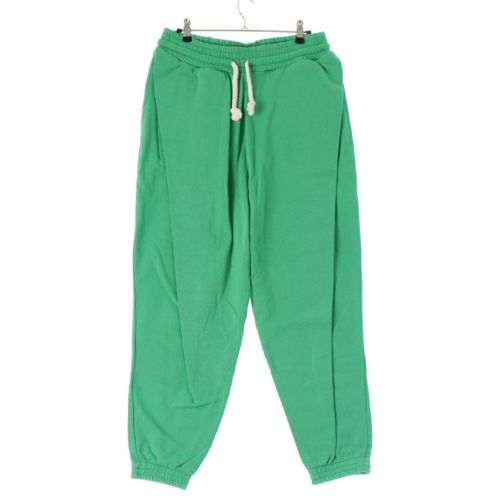 ジェイダブリューアンダーソン コットン ロゴ刺繍 サイドプリーツ スウェット バギー パンツ ボトムス JE0142PG0771500 グリーン S